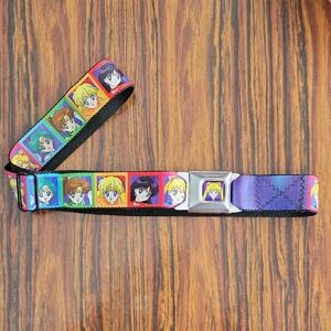 Buckle-Down Multicolor Cartoon Kids Belt